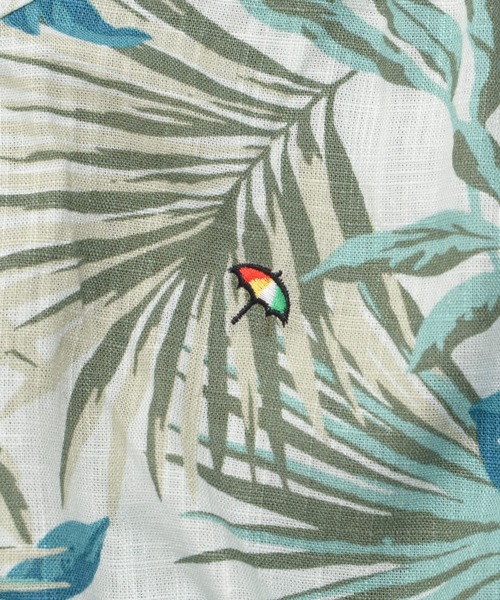 Arnold Palmer（アーノルドパーマー）の「リゾート柄 シャツワンピース（シャツワンピース・レディース・ブラック/ネイビー/グリーン/ベージュ・L/M/S）」の20枚目の写真