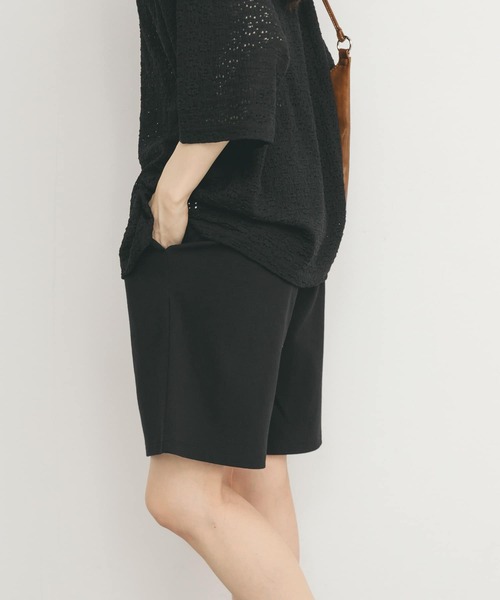 KBF（ケイビーエフ）の「サイクルカットパンツ（その他パンツ・レディース・ブラック/チャコールグレー・ONE）」の3枚目の写真