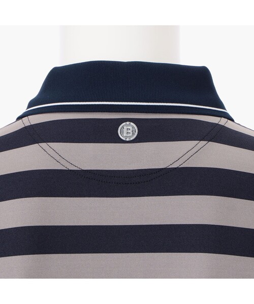 セール】MEN'S MARINE STRIPE POLO（ポロシャツ）｜BRIEFING