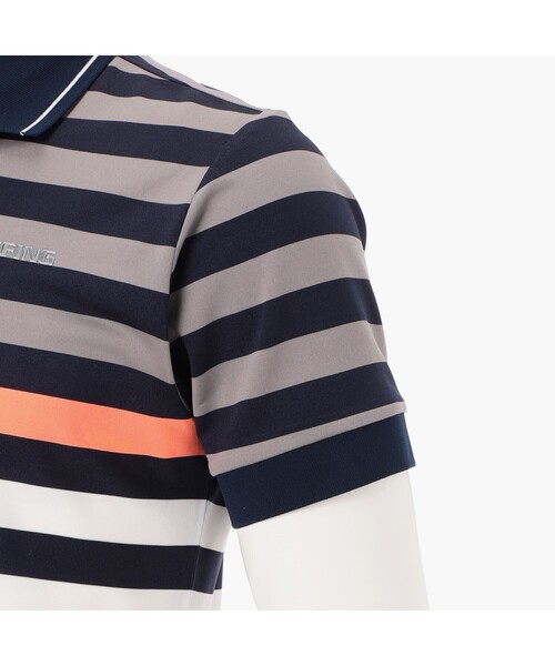 BRIEFING MENS STRIPE POLO ボーダーポロシャツ メンズ Amazon | [ブリーフィング] MENS MARINE STRIPE POLO BLUE