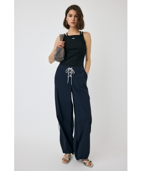 MOUSSY（マウジー）の「LAYERED キャミソール（キャミソール・レディース・ネイビー/ホワイト/ブラック・FREE）」の7枚目の写真