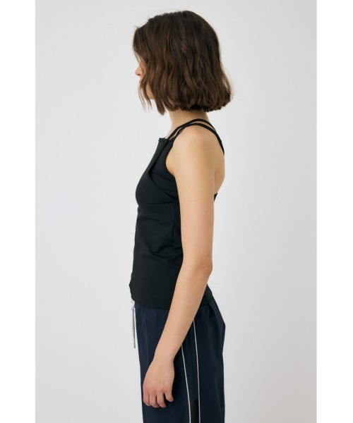 MOUSSY（マウジー）の「LAYERED キャミソール（キャミソール・レディース・ネイビー/ホワイト/ブラック・FREE）」の13枚目の写真