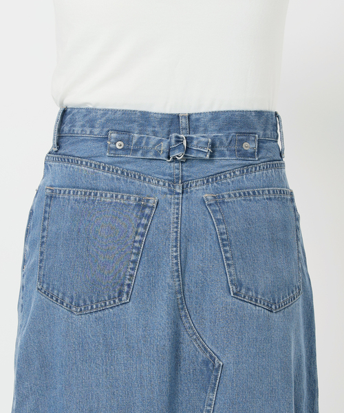 【新品未使用】SLOBE IENA LEDENIM リメイクスリットスカート LEDENIM リメイクスリットスカート（デニムスカート）｜SLOBE