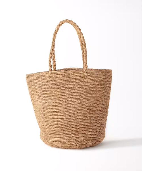 MADE IN MADA（メイドインマダ）の「《WEB限定追加2》【MADE IN MADA /メイドインマダ】ALICE MM BAG：バッグ（トートバッグ・レディース・グレー/ベージュ・FREE）」の12枚目の写真