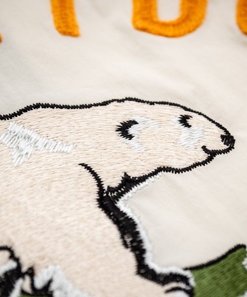 KRIFF MAYER（クリフメイヤー）の「KRIFF MAYER クリフメイヤー オーバーサイズスーベニア刺繍オープンカラー半袖シャツ 2445102（シャツ/ブラウス・メンズ・オフホワイト/ブラック/ピンク/グリーン/マルチ・M/L/XL）」の15枚目の写真