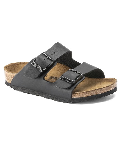 BIRKENSTOCK（ビルケンシュトック）の「BIRKENSTOCK/ビルケンシュトック キッズ サンダル ナロー幅 Arizona Kids BF Black Narrow 555123（サンダル・キッズ・ブラック・27/28/30/31/33/34）」の2枚目の写真
