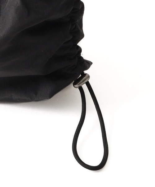 X-girl（エックスガール）の「SIDE DRAWSTRING BAG（ショルダーバッグ・レディース・ブラック/ライトグレー・ONE SIZE）」の15枚目の写真