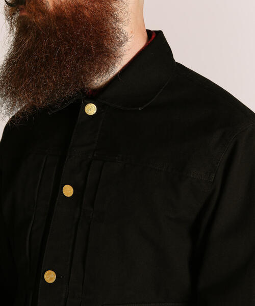 schott（ショット）の「Schott/ショット/LOT. 714J  DUCK BLANKET /ダックブランケット ジャケット（ブルゾン・メンズ・ブラウン/ブラック・L/M/2XL/XL）」の21枚目の写真