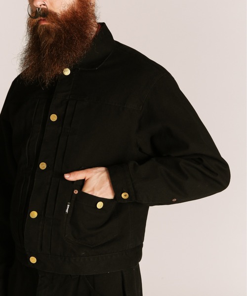 schott（ショット）の「Schott/ショット/LOT. 714J  DUCK BLANKET /ダックブランケット ジャケット（ブルゾン・メンズ・ブラウン/ブラック・L/M/2XL/XL）」の8枚目の写真