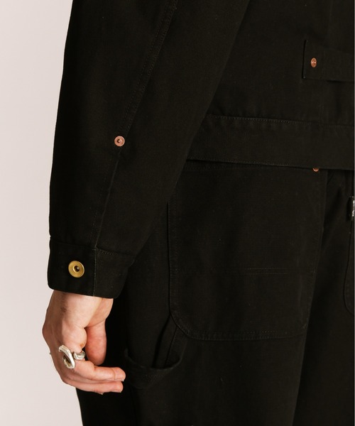 schott（ショット）の「Schott/ショット/LOT. 714J  DUCK BLANKET /ダックブランケット ジャケット（ブルゾン・メンズ・ブラウン/ブラック・L/M/2XL/XL）」の10枚目の写真