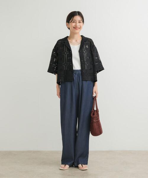 セール】リヨセルデニムイージーパンツ（デニムパンツ）｜URBAN