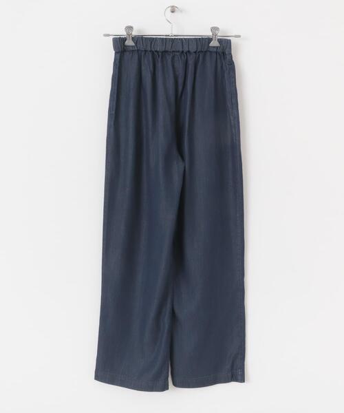 URBAN RESEARCH DOORS（アーバンリサーチドアーズ）の「リヨセルデニムイージーパンツ（デニムパンツ・レディース・インディゴブルー/ブラック・MEDIUM/SMALL）」の15枚目の写真