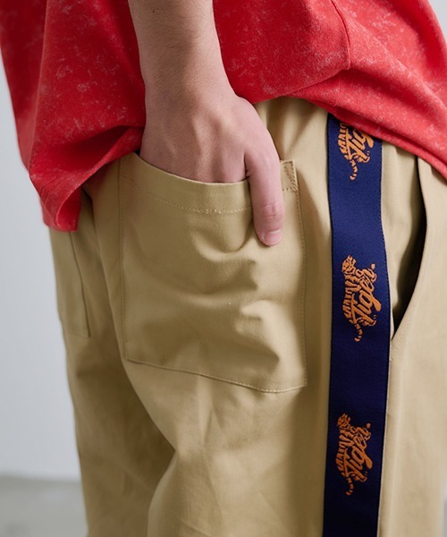 Revo. タイガーテープライン ツイル ワーク イージーパンツ