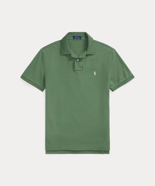 POLO RALPH LAUREN（ポロ ラルフ ローレン）の「カスタム スリム フィット メッシュ ポロシャツ（ポロシャツ・メンズ・グリーン・L/M/S/XS/XL/XXL）」の7枚目の写真