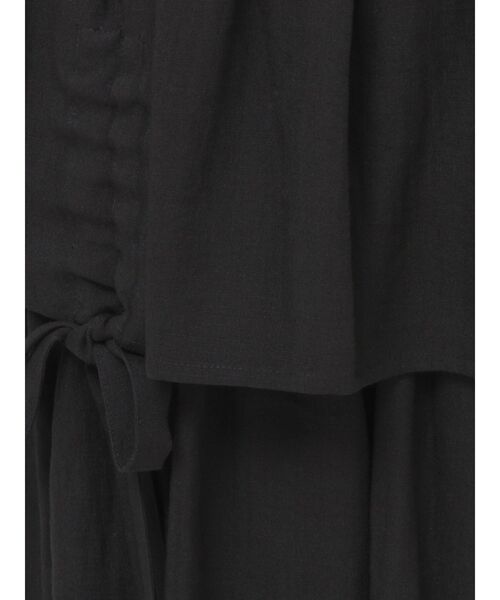 merry jenny（メリージェニー）の「リボンドロストティアードスカート（スカート・レディース・ブラウン/ブラック/アイボリー・FREE）」の11枚目の写真