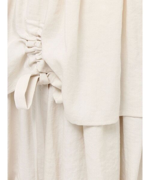 merry jenny（メリージェニー）の「リボンドロストティアードスカート（スカート・レディース・ブラウン/ブラック/アイボリー・FREE）」の13枚目の写真