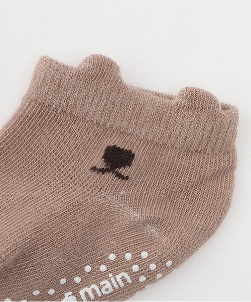 petit main(プティマイン)の「BABY3Pソックス(ベビーシューズ/ベビーソックス・キッズ・ライトピンク/ラベンダー/ネイビー/ライトカーキ・9-11cm/11-13cm)」の7枚目の写真