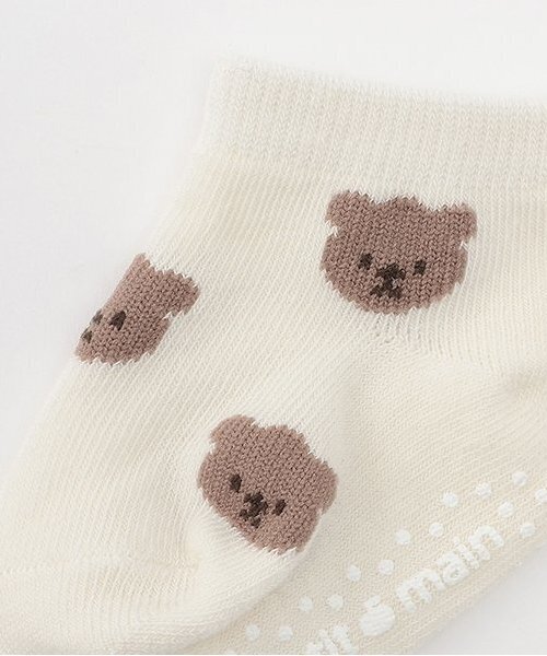 petit main(プティマイン)の「BABY3Pソックス(ベビーシューズ/ベビーソックス・キッズ・ライトピンク/ラベンダー/ネイビー/ライトカーキ・9-11cm/11-13cm)」の9枚目の写真