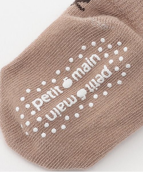 petit main(プティマイン)の「BABY3Pソックス(ベビーシューズ/ベビーソックス・キッズ・ライトピンク/ラベンダー/ネイビー/ライトカーキ・9-11cm/11-13cm)」の11枚目の写真