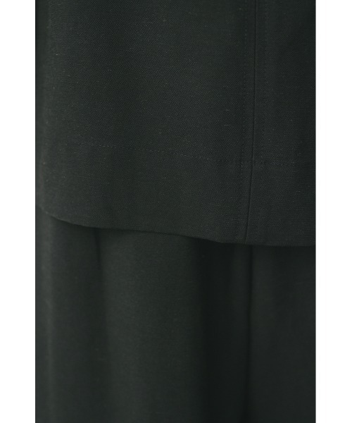 STYLEMIXER（スタイルミキサー）の「リネンミックスレイヤードオールインワン（つなぎ/オールインワン・レディース・グリーン/アイボリー/ブラック・SMALL/MEDIUM）」の20枚目の写真