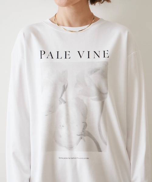 Emma Taylor（エマテイラー）の「アソートプリントロングＴシャツ（Tシャツ/カットソー・レディース・ホワイト系1/スミクロ/ブラック系その他/ホワイト系2・FREE）」の14枚目の写真