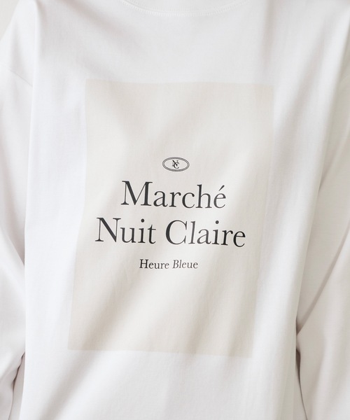 Emma Taylor（エマテイラー）の「アソートプリントロングＴシャツ（Tシャツ/カットソー・レディース・ホワイト系1/スミクロ/ブラック系その他/ホワイト系2・FREE）」の21枚目の写真