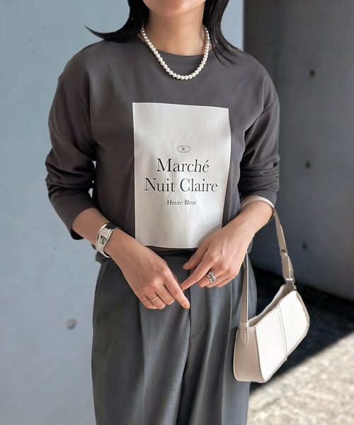 アソートプリントロングTシャツ Emma Taylor│STYLEDOOR