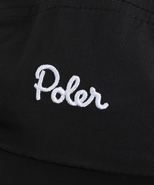 POLeR OUTDOOR STUFF（ポーラーアウトドアスタッフ）の「POLER OUTDOOR STUFF / ポーラアウトドアスタッフ：SUNGUARD SURF CAP：251MCV0151[AST]（キャップ・メンズ・ブラック・FREE）」の4枚目の写真
