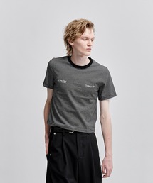 別注 ORDINARY COMPACT TEE BORDER