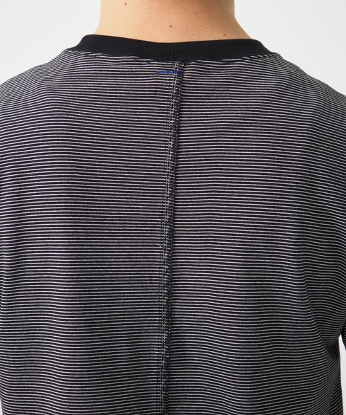 SHINYAKOZUKA(シンヤコヅカ)の「別注 ORDINARY COMPACT TEE BORDER(Tシャツ/カットソー・メンズ・ブラック/ホワイト・M/S)」の16枚目の写真
