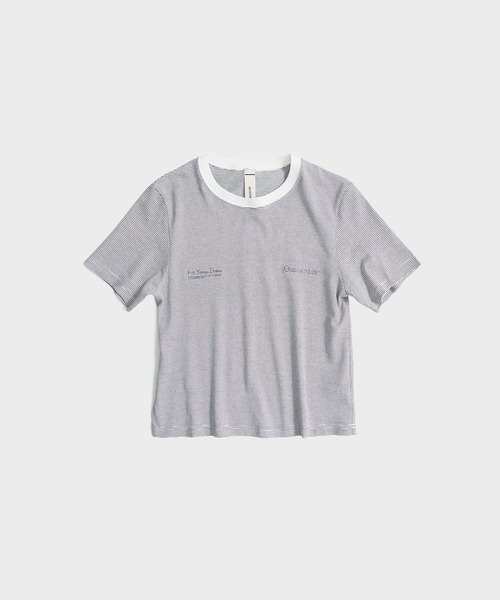 SHINYAKOZUKA(シンヤコヅカ)の「別注 ORDINARY COMPACT TEE BORDER(Tシャツ/カットソー・メンズ・ブラック/ホワイト・M/S)」の22枚目の写真