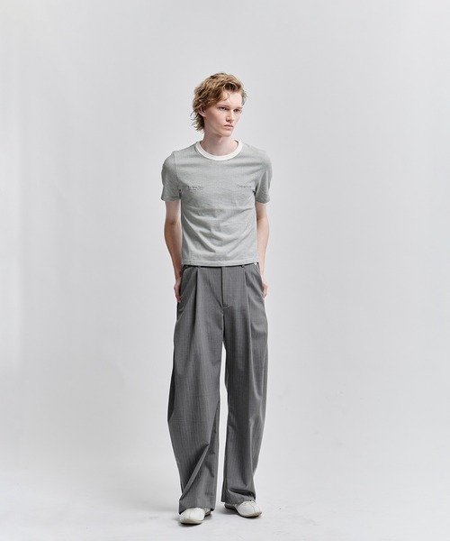 SHINYAKOZUKA(シンヤコヅカ)の「別注 ORDINARY COMPACT TEE BORDER(Tシャツ/カットソー・メンズ・ブラック/ホワイト・M/S)」の17枚目の写真