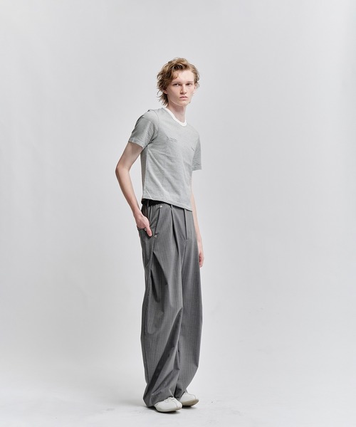 SHINYAKOZUKA(シンヤコヅカ)の「別注 ORDINARY COMPACT TEE BORDER(Tシャツ/カットソー・メンズ・ブラック/ホワイト・M/S)」の18枚目の写真