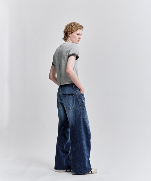 SHINYAKOZUKA(シンヤコヅカ)の「別注 ORDINARY COMPACT TEE BORDER(Tシャツ/カットソー・メンズ・ブラック/ホワイト・M/S)」の20枚目の写真