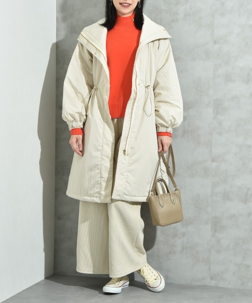 INTERPLANET（インタープラネット）の「ウ゛ィンテージクロスＺＩＰロングコート（その他アウター・レディース・キャメル/ブラック/グレイッシュベージュ・FREE）」の16枚目の写真