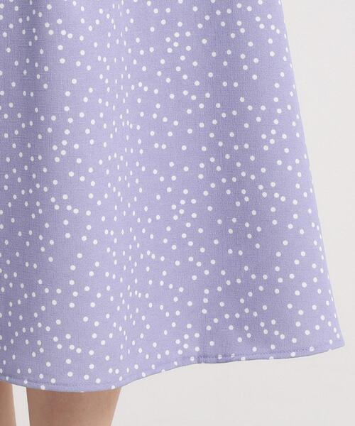 ITS'DEMO（イッツデモ）の「【UVカット／速乾／冷感／洗濯機OK／洗濯後しわになりにくい】麻調ストレッチタックスカート＜ラク服シリーズ＞（スカート・レディース・サックスブルー系/ブラック系/ネイビー/ホワイト系3・00）」の12枚目の写真