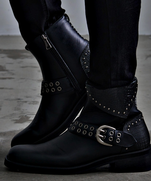 『SILVER BULLET SELECT AC/シルバーバレットセレクト』スタッズベルトブーツ