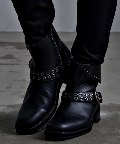『SILVER BULLET SELECT AC/シルバーバレットセレクト』スタッズベルトブーツ