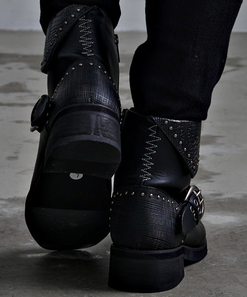 『SILVER BULLET SELECT AC/シルバーバレットセレクト』スタッズベルトブーツ