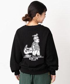 10.3oz SLOW LIFE スウェットシャツ