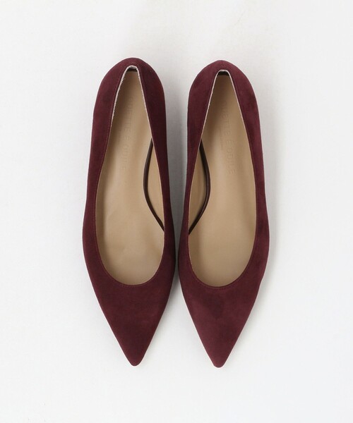 ODETTE E ODILE（オデットエオディール）の「ポインテッドプレーン フラット20↓↑（パンプス・レディース・シルバー/ブラック/ワイン/モカ・22.5cm/23.5cm/24.5cm/25cm/22cm/23cm/24cm）」の4枚目の写真