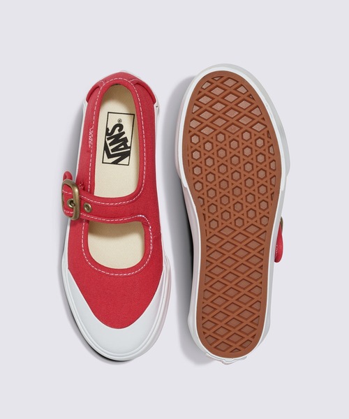 VANS（バンズ）の「キッズ メリージェーン（スリッポン・キッズ・ブラック/レッド・21/16.5/17.5/20/19）」の7枚目の写真