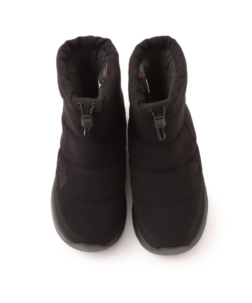 THE NORTH FACE(ザノースフェイス)の「THE NORTH FACE Nuptse Bootie Short WP Wool / ザ・ノース・フェイス ヌプシ ブーティー ショート ウォーター プルーフ ウール(ブーツ・メンズ・ブラック・23.0cm/24.0cm/25.0cm/26.0cm/27.0cm/28.0cm)」の2枚目の写真