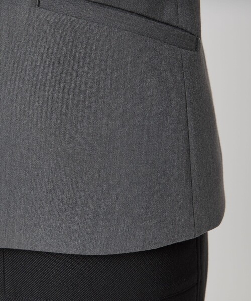 R.D CLOTH ノーカラージャケット Lサイズ色アイボリー 洗濯機可／S－LL／撥水】大人が着たい ノーカラー キルトジャケット