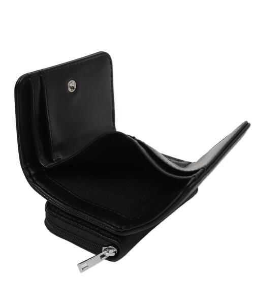 WEGO（ウィゴー）の「WEGO/シンプルフラップミニウォレット（財布・レディース・ブラック/その他1/ブルー系その他/シルバー/オフホワイト/その他2/その他3・FREE）」の11枚目の写真