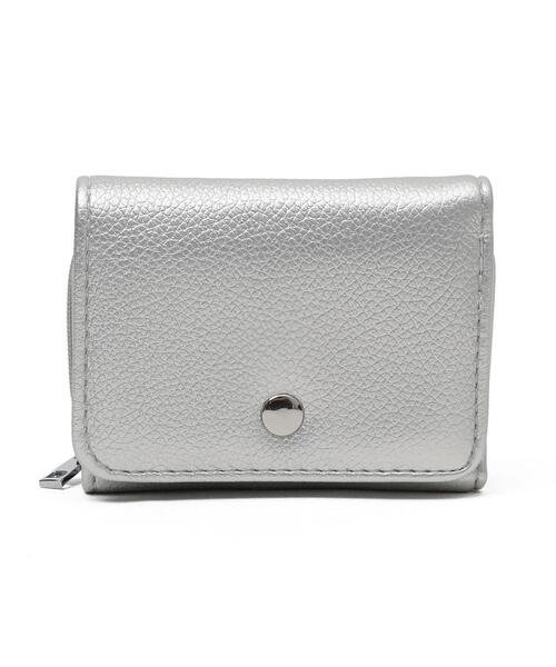 WEGO（ウィゴー）の「WEGO/シンプルフラップミニウォレット（財布・レディース・ブラック/その他1/ブルー系その他/シルバー/オフホワイト/その他2/その他3・FREE）」の16枚目の写真