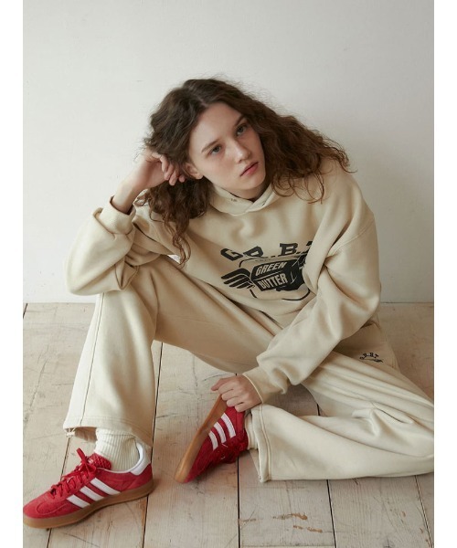 BUTTER WING FLUFF SWEAT PANTS（スウェットパンツ）｜GREEN BUTTER
