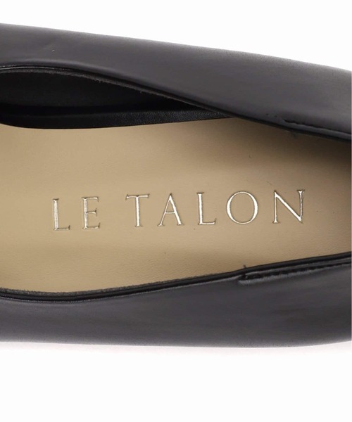 美品✨ LE TALON ポインテッドハイバンプパンプス 23 黒 4.5cmポインテッドハイバンプパンプス（パンプス）｜LE TALON