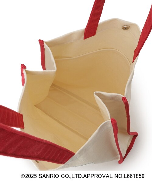 ITS'DEMO（イッツデモ）の「＜サンリオキャラクターズ＞クリアポケットトート【A4対応】（トートバッグ・レディース・ブラック/サックスブルー/レッド系1/グリーン/ピンク系・00）」の7枚目の写真