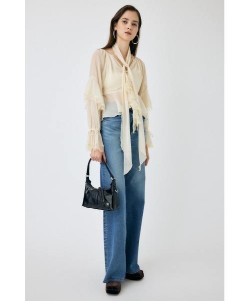 25年AW新作】ADVANCED LONG LEG FLARE（デニムパンツ）｜MOUSSY